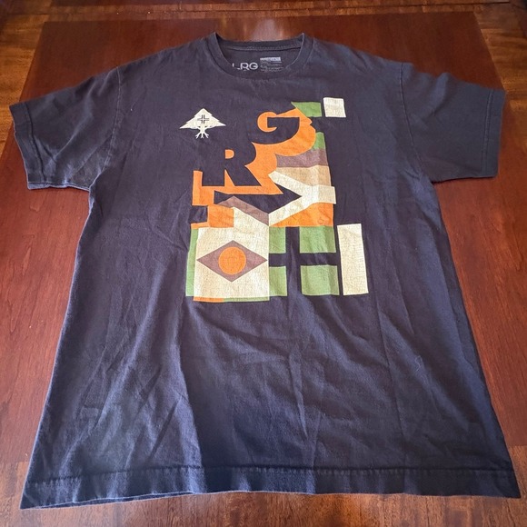 Lrg Other - LRG Graphic T Shirt Large Streetwear Skate Hip Hop Logo Tee